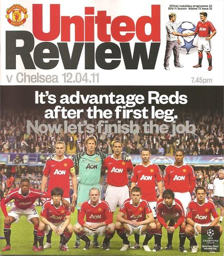 2010/11 CHAMPIONS LEAGUE - MAN UTD v CHELSEA